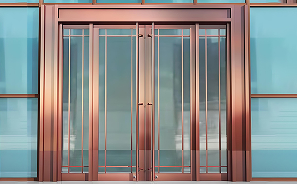 宜君玻璃地弹门