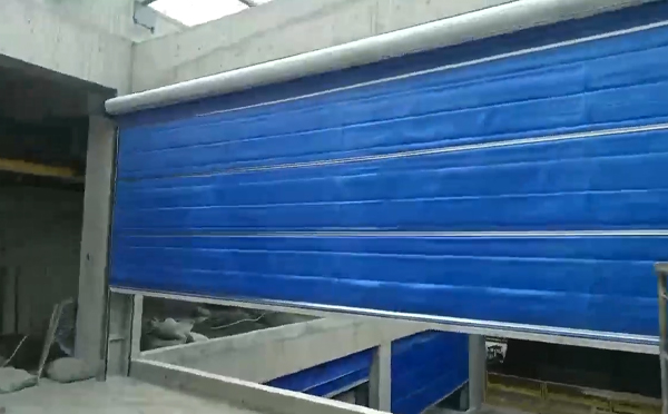 大型物流园区完成宜君防火门整体安装工程