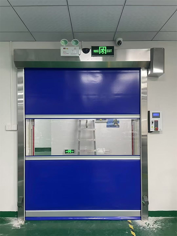 宜君快速宜君卷帘门在冷链物流仓储区的应用实践